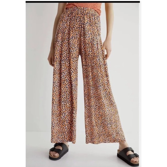 Anthropologie Pants - Maeve Anthropologie Gabriela Pants Women‎ Sz S Wide Leg Boho High Rise Cropped